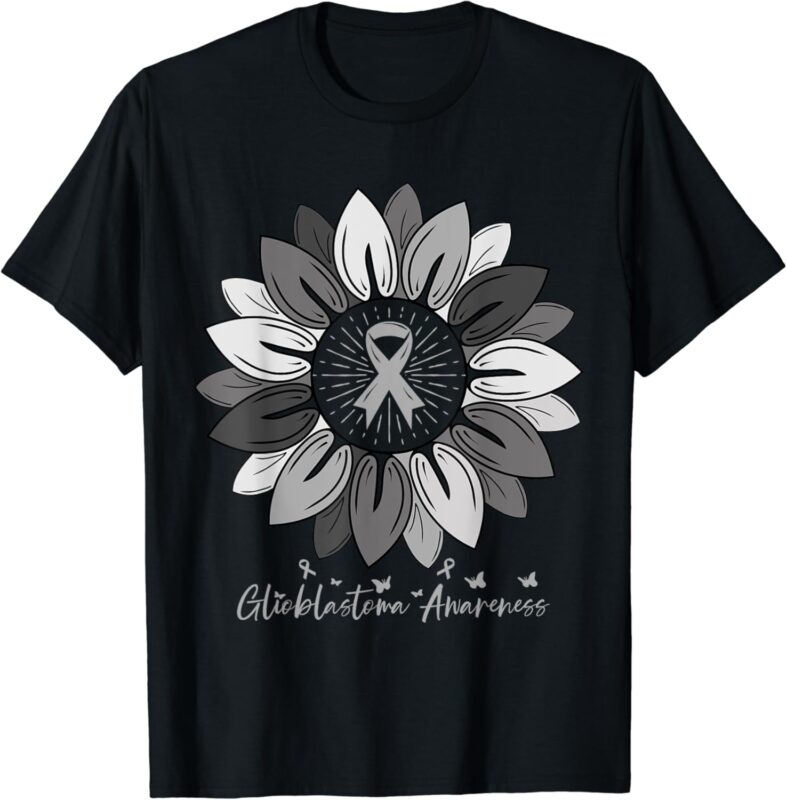 Sunflower Glioblastoma Awareness Month T-shirt