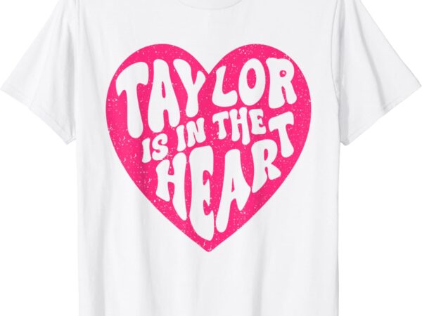 Taylor is in the heart groovy 80’s vintage t-shirt