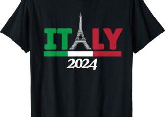 Team Italy 2024 _ Paris Sport Games T-Shirt