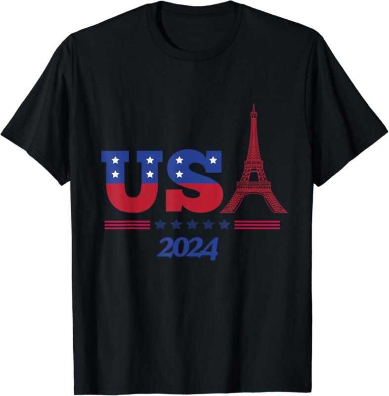 Team USA 2024 Paris Sport Games T-Shirt