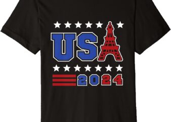 Team USA 2024 Paris Sports games Premium T-Shirt