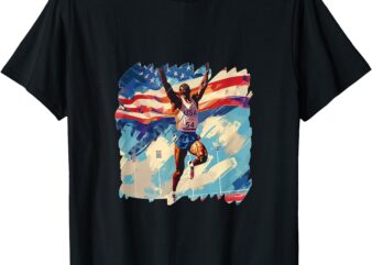 Team USA Olympics Track & Field T-Shirt