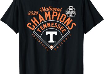 Tennessee Volunteers National Champs 2024 Baseball CWS Arch T-Shirt
