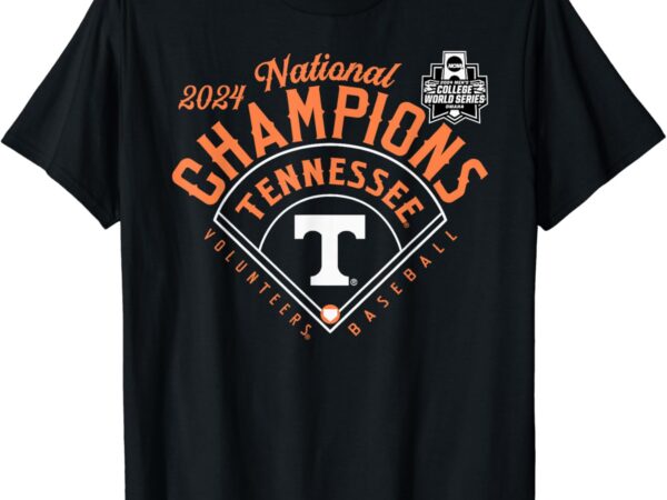 Tennessee volunteers national champs 2024 baseball cws arch t-shirt