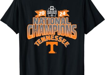 Tennessee Volunteers National Champs 2024 Baseball CWS Flags T-Shirt