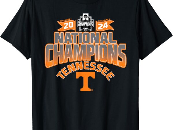 Tennessee volunteers national champs 2024 baseball cws flags t-shirt