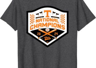 Tennessee Volunteers National Champs 2024 Baseball CWS Logo T-Shirt