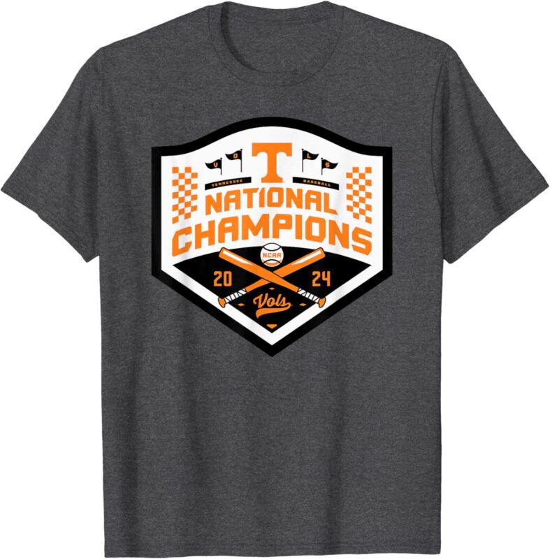 Tennessee Volunteers National Champs 2024 Baseball CWS Logo T-Shirt