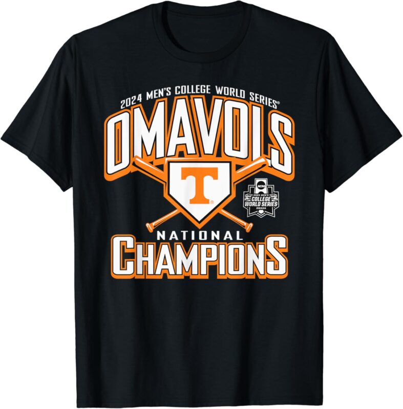 Tennessee Volunteers National Champs 2024 Baseball OmaVols T-Shirt