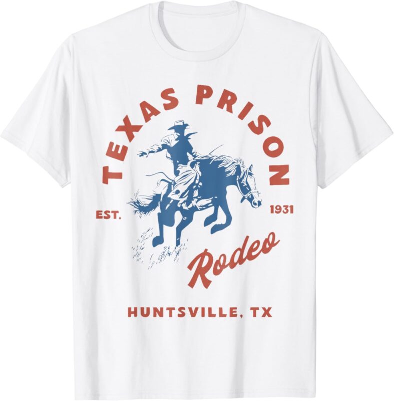 Texas Prison Rodeo Cowboy Western Shirt. Cowboy Shirt, Cowgirl Shirt