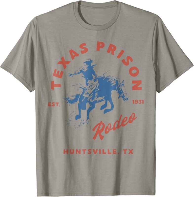 Texas Prison Rodeo Cowboy Western T-shirt