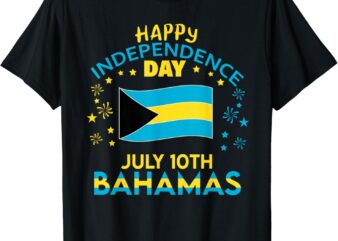The Bahamas Independence Day Bahamian Pride The Bahamas Flag T-Shirt