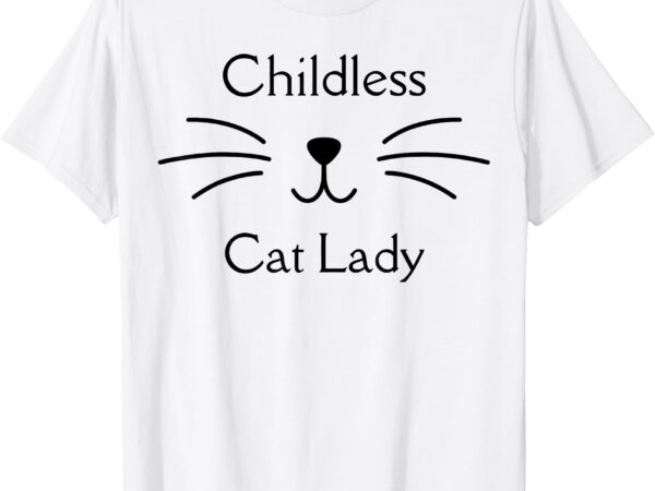 This childless cat lady, ladies is voting kamala t-shirt (2)