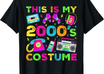 This Is My 2000s Costume 2000’s style 2000s Retro Party T-Shirt