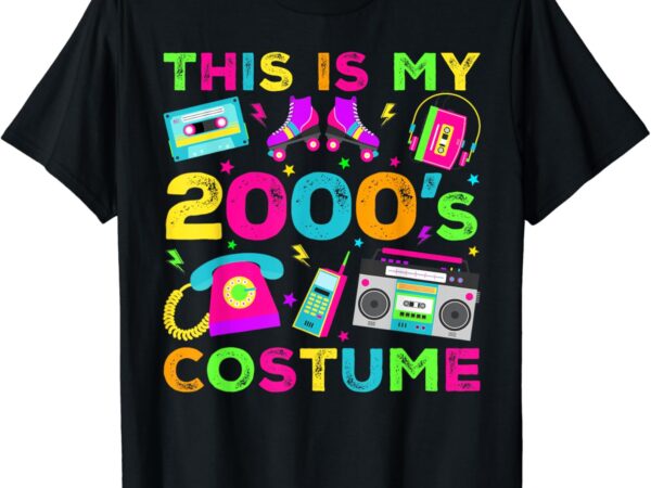 This is my 2000s costume 2000’s style 2000s retro party t-shirt