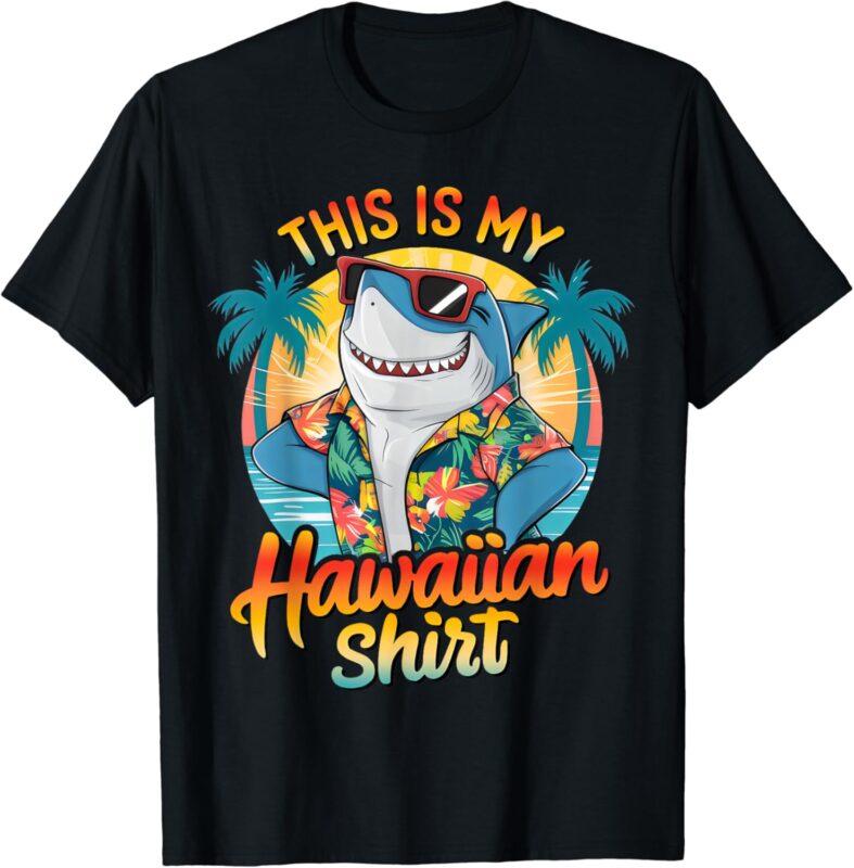 This Is My Hawaiian Shirt Tropical Luau Costume Party Hawaii T-Shirt