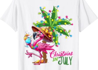 Tropical Christmas In July T-Shirt