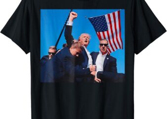 Trump 2024 Assasination Butler Pennsylvania Trump Fight T-Shirt