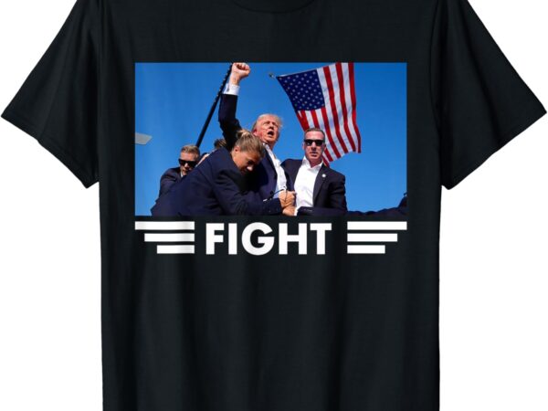 Trump 2024 fight trump was assassinated t-shirt png file