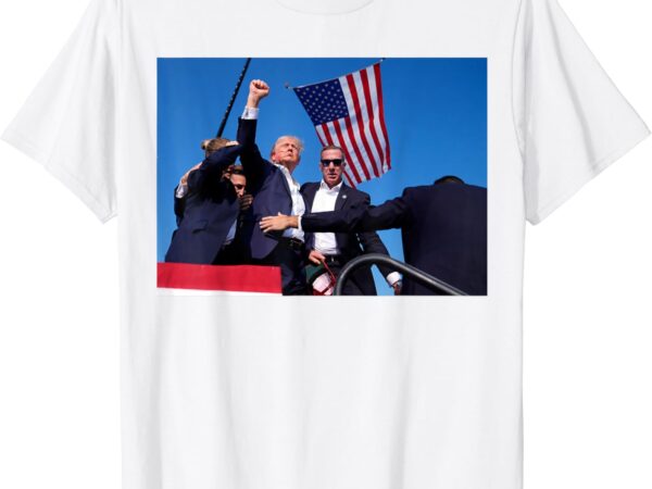 Trump 2024 shirt donald trump fist pump t-shirt