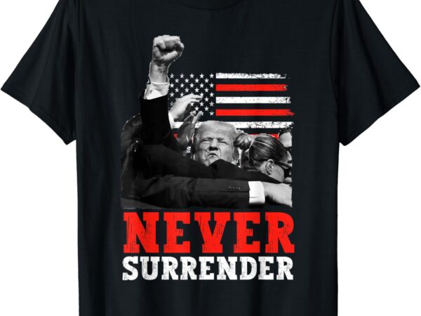 Trump 2024 shirt never surrender trump 2024 republican t-shirt