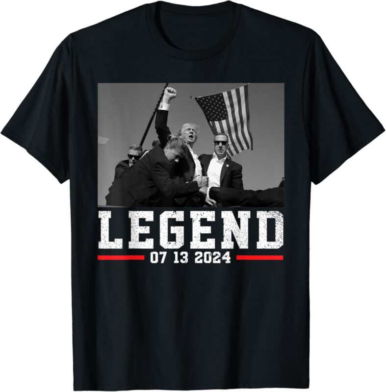 Trump 2024 Shooting President Legend T-Shirt