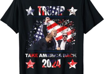 Trump Getting Shot 2024 T-Shirt