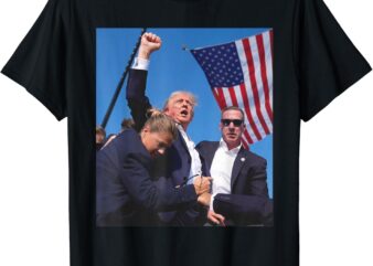 Trump MAGA Assassination Shot Rally Pennsylvania T-Shirt