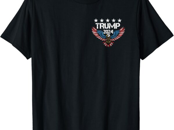 Trump middle finger (on back) haters gonna hate donald trump t-shirt