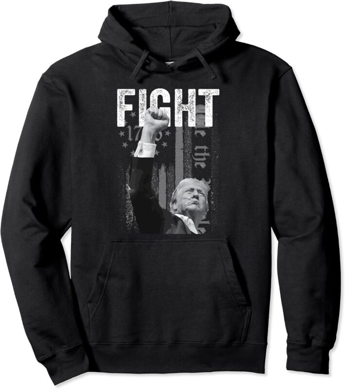 Trump Pennsylvania Rally FIGHT! Pullover Hoodie