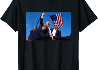 Trump Shooting Assassination Attempt Survival T-Shirt