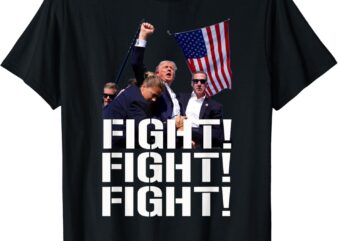 Trump Shot Fist Pump T-Shirt