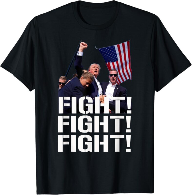 Trump Shot Fist Pump T-Shirt