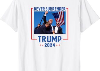 Trump Speech Fist in the Air Pennsylvania Trump 2024 T-Shirt