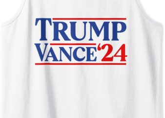 Trump Vance 2024 Donald Trump J.D. Vance For President Tank Top t shirt designs for sale