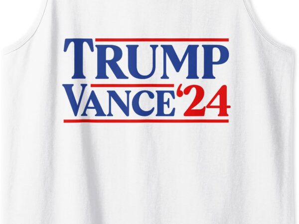 Trump vance 2024 donald trump j.d. vance for president tank top t shirt designs for sale