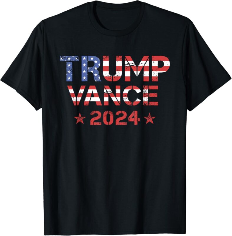 Trump Vance 2024 Vintage Patriotic T-Shirt