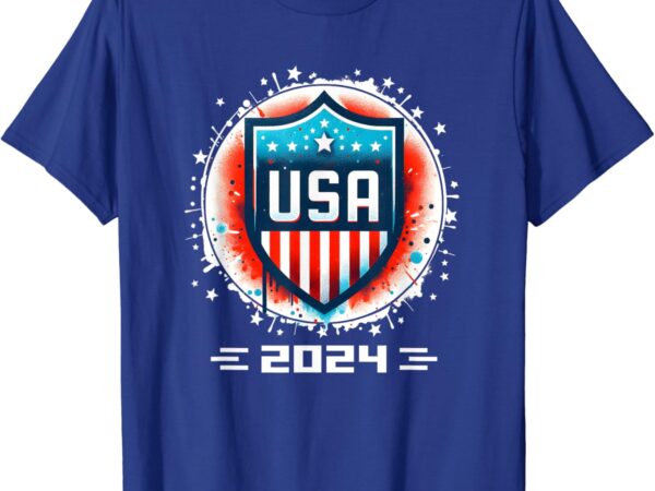 Usa 2024 go united states sport usa team 2024 usa t-shirt