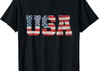 USA 2024 United States Of America US USA Team 4th Of July T-Shirt