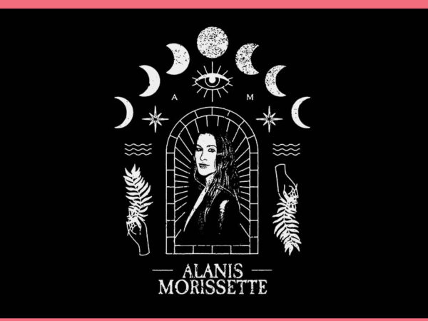 Alanis morissette moon svg, alanis morissette svg t shirt vector