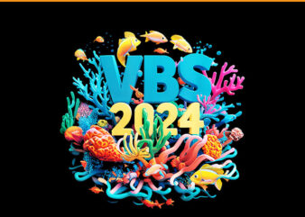 Scuba VBS 2024 Vacation Bible School Diving Into Friendship PNG t shirt template vector