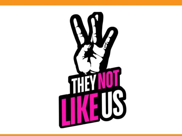 They not like us svg t shirt designs for sale