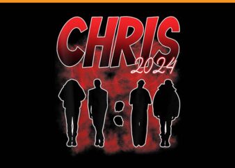 CHRIS Definition Personalized Name PNG t shirt vector file