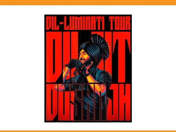 Diljit goat vibe punjabi singer dosanjh png t shirt vector illustration