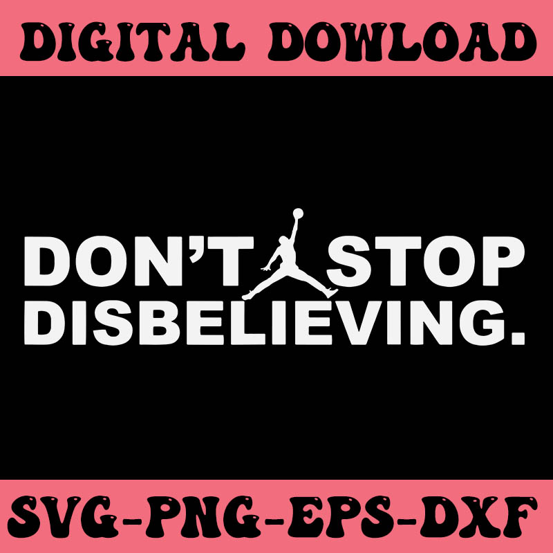 Don’t Stop Disbelieving SVG