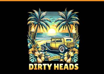 Dirty Heads Retro Beach PNG