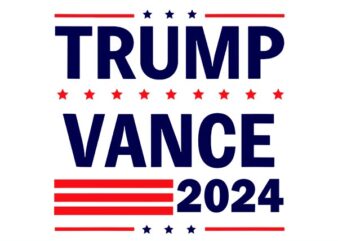 Trump Vance 2024 SVG, Trump SVG t shirt designs for sale