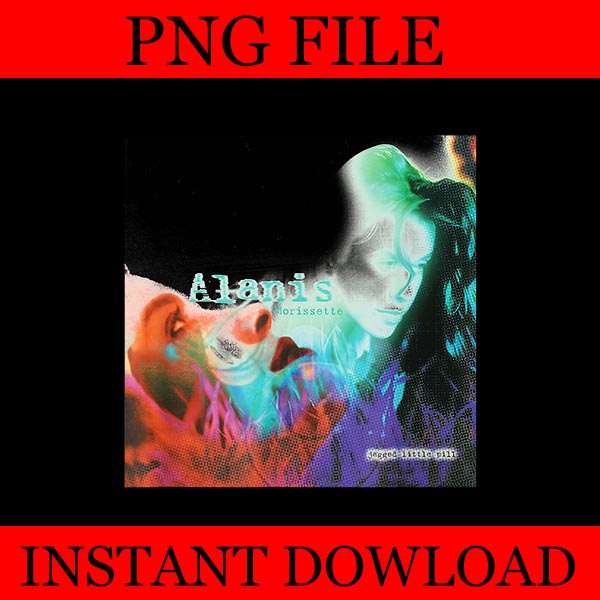 Alanis Morissette – Jagged Little Pill PNG