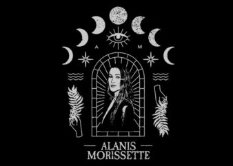 Alanis Morissette – Moon SVG, Alanis Morissette SVG t shirt vector