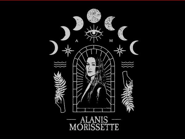 Alanis morissette – moon svg, alanis morissette svg t shirt vector